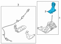 OEM Ford HANDLE ASY Diagram - MB3Z-7213-AA