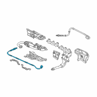 OEM 2005 Acura NSX Sensor, Rear Oxygen Primary Diagram - 36532-PBY-003