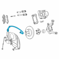 OEM 2001 Chrysler PT Cruiser Line-Brake Diagram - 4860069AD