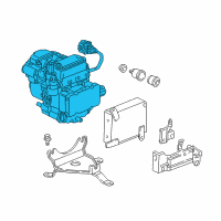 OEM 2001 Acura CL Modulator Assembly (Vsa) Diagram - 57110-S3M-A70