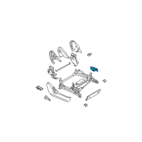 OEM 2005 Infiniti G35 Switch Assy-Front Seat Diagram - 87016-AC810