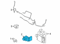 OEM Hyundai Tucson ULTRASONIC SENSOR-S.P.A.S Diagram - 99310-S1900-A5G