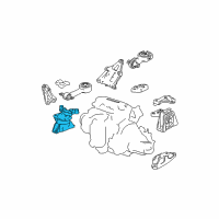 OEM Honda Rubber Assy Diagram - 50820-SNA-P01