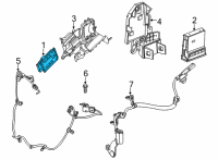 OEM Cadillac CT4 Module Diagram - 84769864