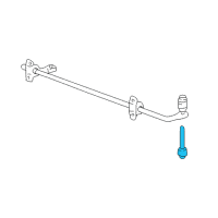 OEM 2002 Ford Focus Stabilizer Link Diagram - 5S4Z-5495-AA