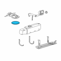 OEM Ford Ranger Fuel Sender Unit Gasket Diagram - F87Z-9417-CA