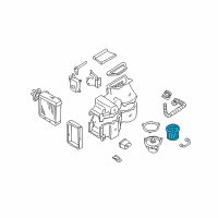 OEM Nissan Quest Fan Blower Diagram - 27230-2Z300