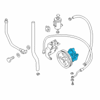 OEM 2000 Chevrolet Tracker Pump, P/S Diagram - 30021941