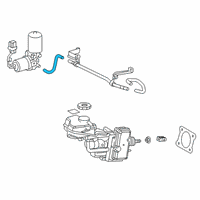 OEM 2022 Toyota Avalon Hose Diagram - 44572-06020