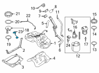 OEM Toyota GR86 Level Sensor Diagram - SU003-09074