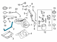 OEM Toyota GR86 Mount Strap Diagram - SU003-09523