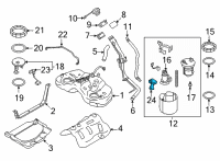 OEM Toyota GR86 Level Sensor Diagram - SU003-09075