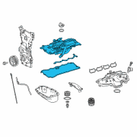 OEM Lexus GS300 Cover Assembly, Cylinder Diagram - 11210-36020