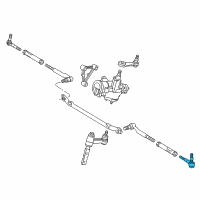 OEM 1997 Ford F-250 HD Outer Tie Rod Diagram - 2L3Z-3A130-BA