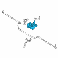 OEM 2002 Ford Expedition Gear Assembly Diagram - 1L1Z-3504-AARM