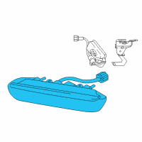 OEM Lamp Assy-Daytime Running, RH Diagram - B6600-1A70A