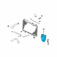 OEM 1997 Acura Integra Tank, Reserve Diagram - 19101-P72-000