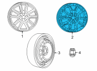 OEM 2021 Chrysler Voyager ALUMINUM Diagram - 4755555AA