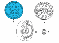 OEM Chrysler Pacifica ALUMINUM Diagram - 6TR03WASAA