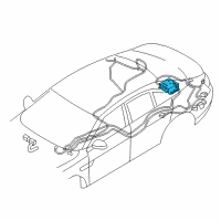 OEM 2015 Ford Special Service Police Sedan Relay Assembly Diagram - DG1Z-12B577-A