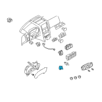 OEM 2004 Mercury Mountaineer Mode Control Diagram - 1L2Z-19B888-AA