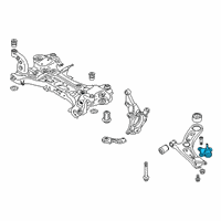 OEM 2019 Hyundai Elantra GT Ball Joint Assembly, RH Diagram - 54530-F2100