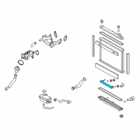 OEM 2014 Lexus LS460 Cooler Diagram - 16491-50320