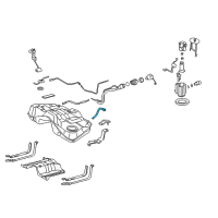 OEM 2013 Lexus IS250 Hose, Fuel Tank To Filler Pipe Diagram - 77213-53020