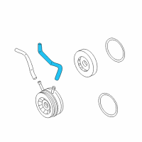 OEM Honda Hose, In. Oil Warmer Diagram - 19521-PHM-E00