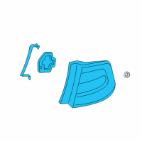 OEM 2015 Dodge Dart Lamp-Tail Diagram - 68081394AH