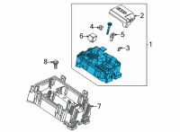 OEM Chevrolet Fuse & Relay Box Diagram - 42724258