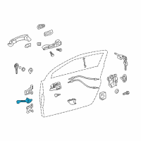 OEM 2015 Scion iQ Door Check Diagram - 68610-74030