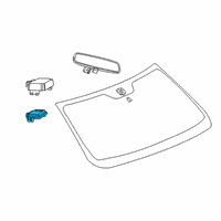 OEM 2021 Ram 2500 Camera-Forward Facing Diagram - 4672644AJ