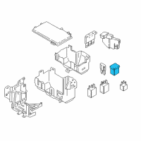 OEM 2020 Ford Police Responder Hybrid Maxi Fuse Diagram - 7T4Z-14526-A