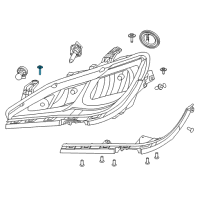 OEM Chrysler Voyager Screw-Tapping HEXAGON Head Diagram - 6511791AA