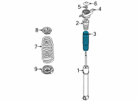 OEM 2022 Hyundai Santa Fe Cover-Dust Diagram - 55325-S1000