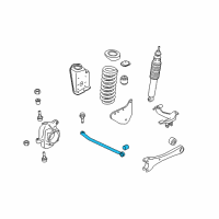 OEM 2006 Ford F-250 Super Duty Track Bar Diagram - HC3Z-3B239-C