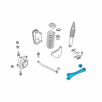 OEM 2011 Ford F-350 Super Duty Radius Arm Diagram - GC3Z-3A360-A