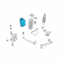 OEM 2015 Ford F-250 Super Duty Upper Bracket Diagram - 7C3Z-5A306-BR