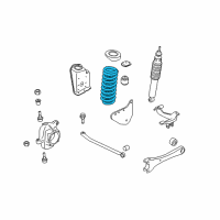 OEM 2019 Ford F-350 Super Duty Coil Spring Diagram - 5C3Z-5310-FA