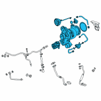 OEM 2019 Chevrolet Equinox Turbocharger Diagram - 12699230