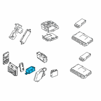 OEM 2020 BMW X7 ABS Control Module Diagram - 61357928462