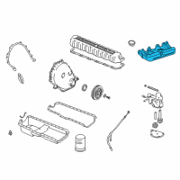 OEM Jeep Grand Cherokee Engine Intake Manifold Diagram - 4854197AB