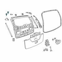 OEM 2019 Chrysler Pacifica Screw-HEXAGON Head Diagram - 6511919AA