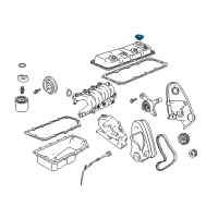 OEM 2005 Dodge Neon Cap-Oil Filler Diagram - 4666082AA