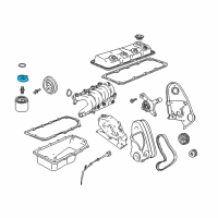 OEM 2001 Dodge Neon Adapter-Oil Filter Diagram - 4667386