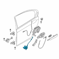 OEM 2021 BMW 530i xDrive DRIVE SOFT CLOSE AUTOMATIC R Diagram - 51-22-5-A36-ED4