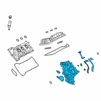 OEM 2021 Ford Police Interceptor Utility Front Cover Diagram - L1MZ-6019-E