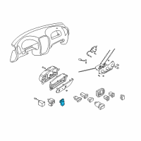 OEM 2016 Hyundai Accent Sensor Assembly-Speed Diagram - 96420-4A600