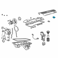 OEM BMW 318ti Sealing Cap, Oil Filler Neck Diagram - 11-12-1-743-294